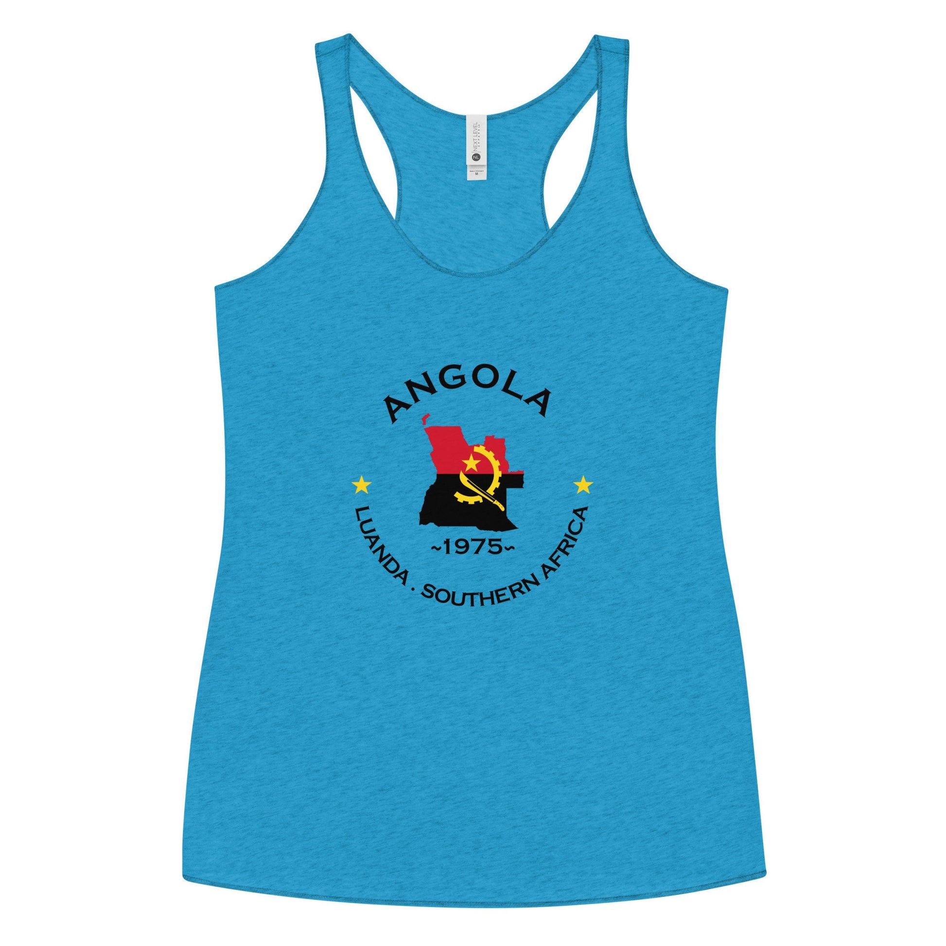 Angolan Women&#39;s Racerback Tank
