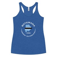Botswana Women&#39;s Racerback Tank