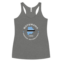 Botswana Women&#39;s Racerback Tank