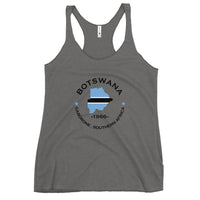 Botswana Women&#39;s Racerback Tank