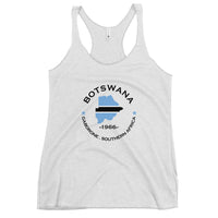 Botswana Women&#39;s Racerback Tank