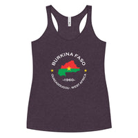 Burkina Faso Women&#39;s Racerback Tank