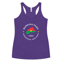 Burkina Faso Women&#39;s Racerback Tank