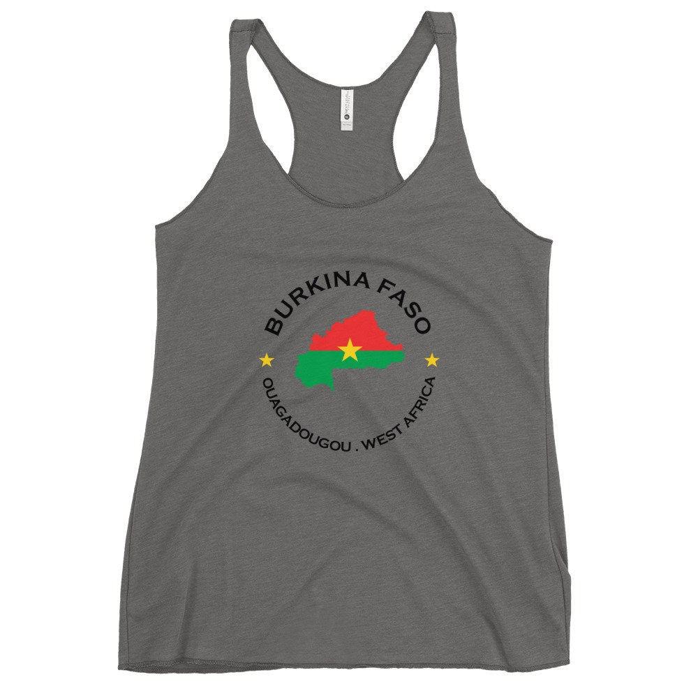 Burkina Faso Women&#39;s Racerback Tank