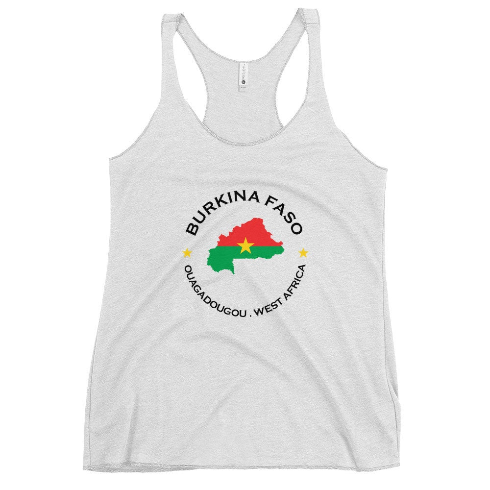 Burkina Faso Women&#39;s Racerback Tank