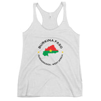 Burkina Faso Women&#39;s Racerback Tank
