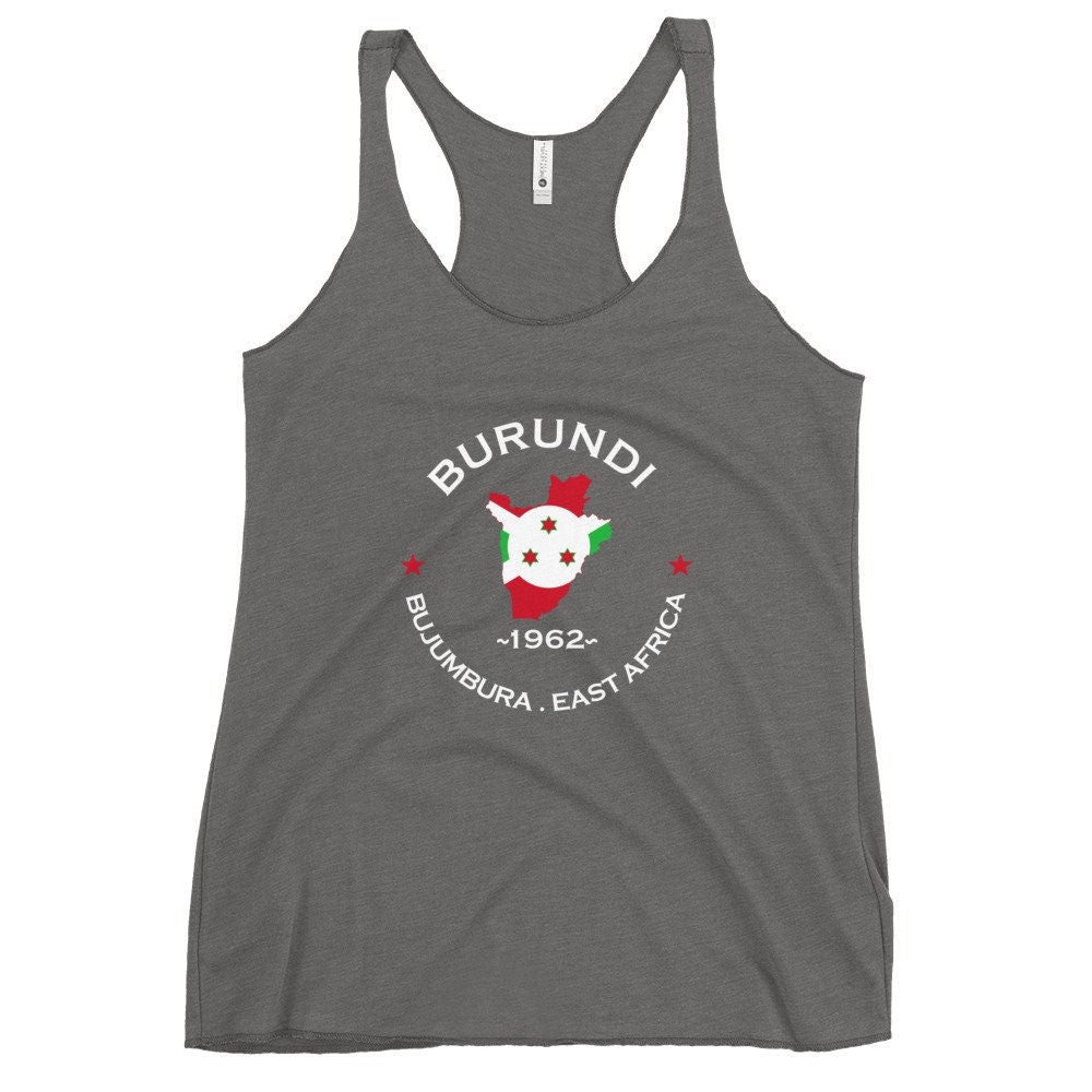 Burundi Women&#39;s Racerback Tank