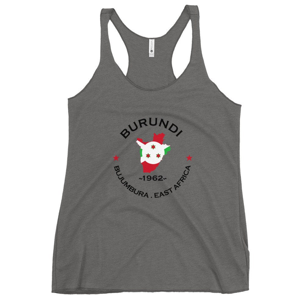 Burundi Women&#39;s Racerback Tank