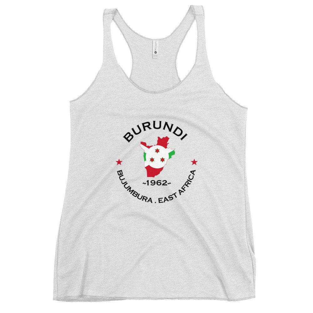 Burundi Women&#39;s Racerback Tank