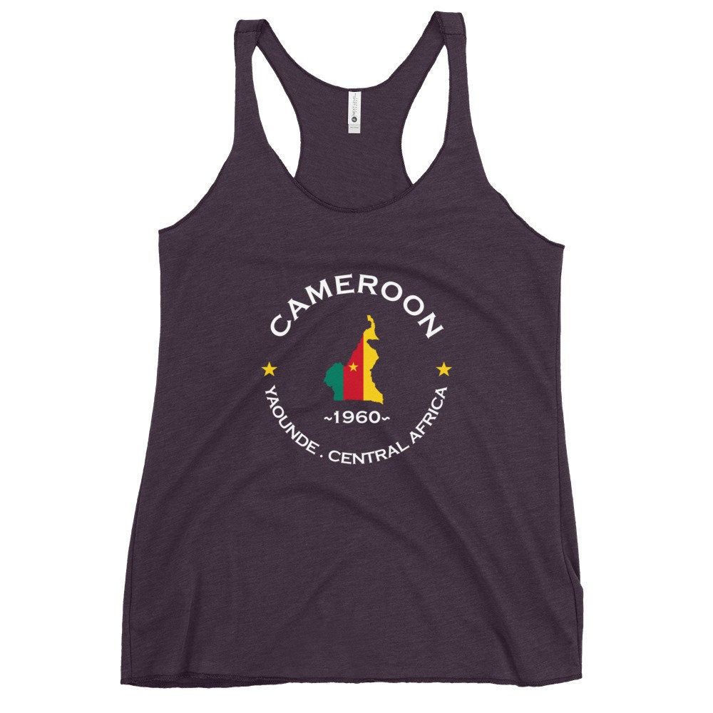 Cameroonian Women&#39;s Racerback Tank