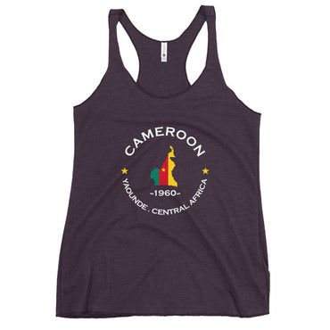 Cameroonian Women&#39;s Racerback Tank