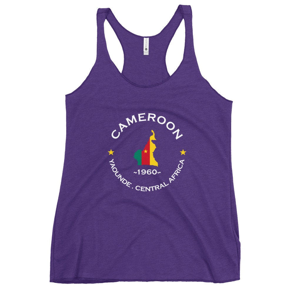 Cameroonian Women&#39;s Racerback Tank