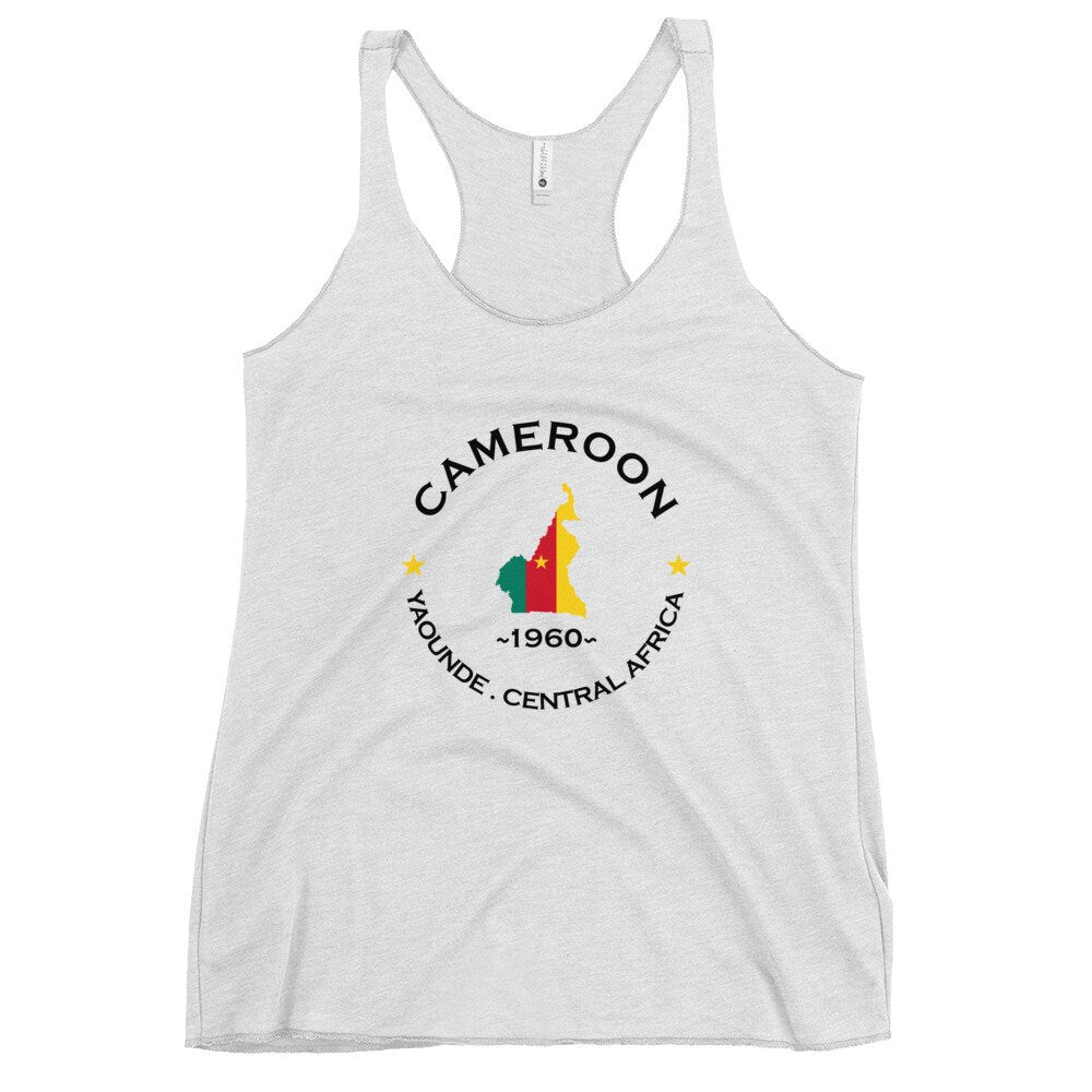 Cameroonian Women&#39;s Racerback Tank