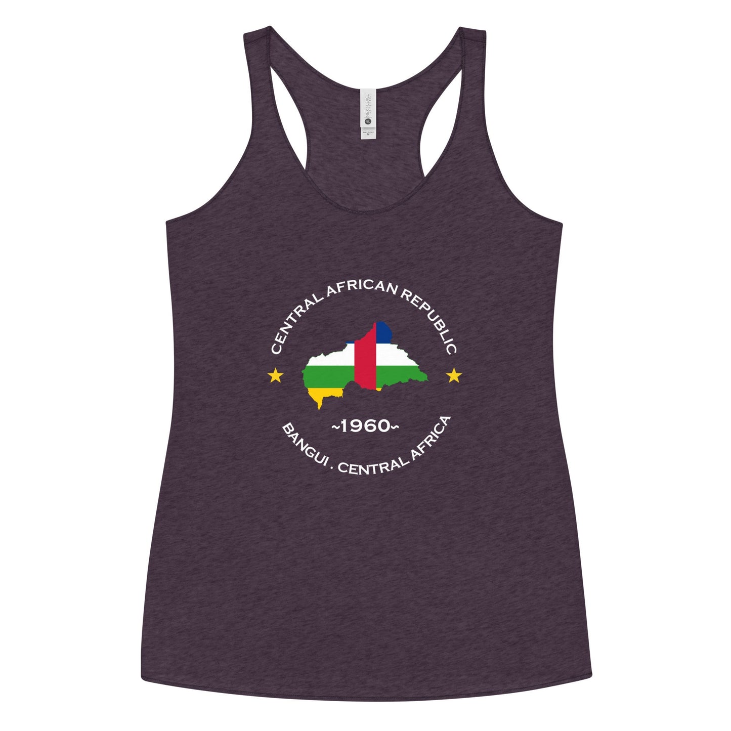 Central African Republic Women&#39;s Racerback Tank