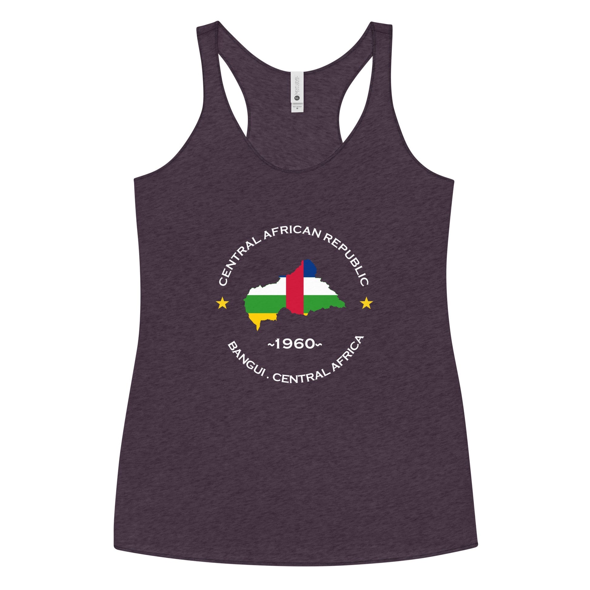 Central African Republic Women&#39;s Racerback Tank