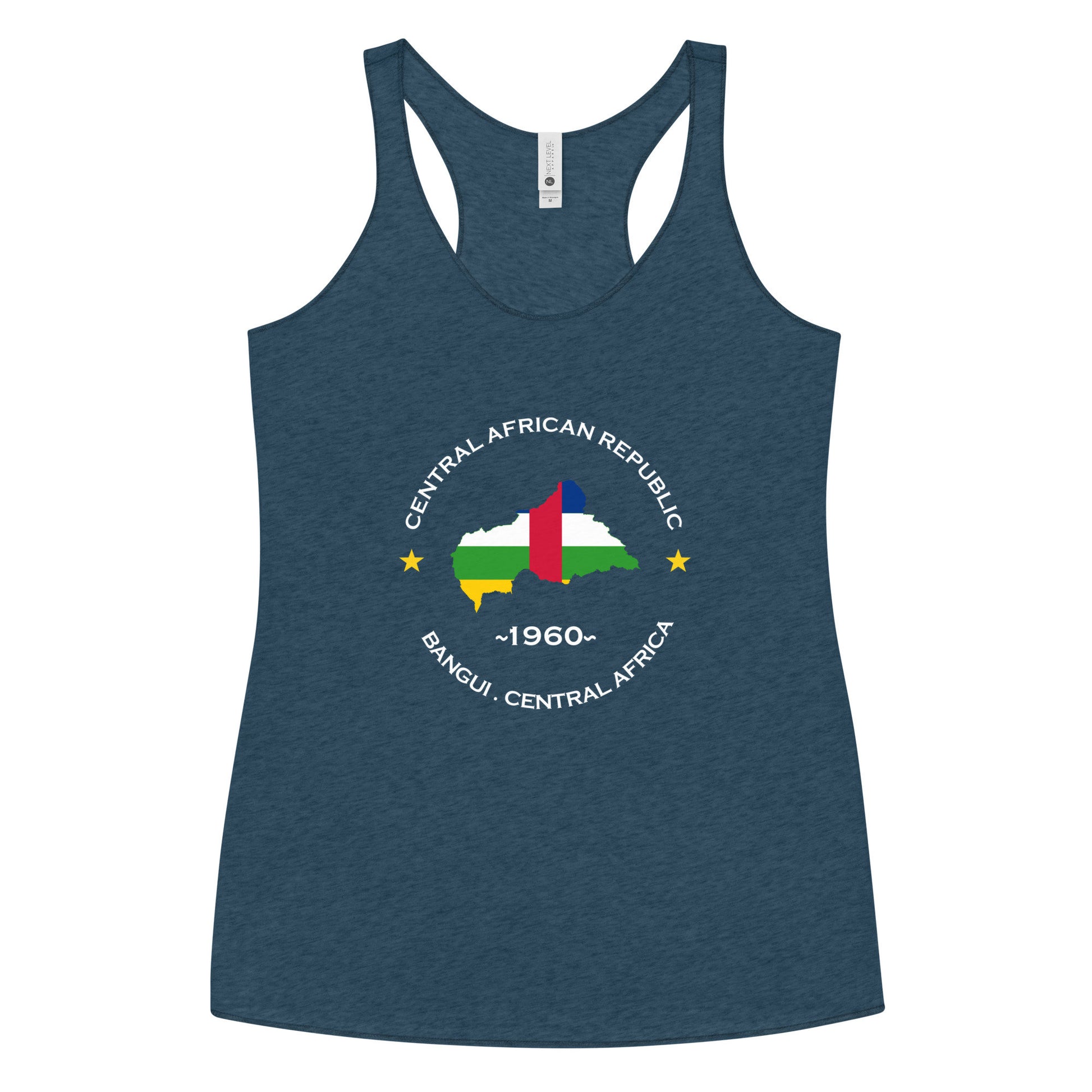 Central African Republic Women&#39;s Racerback Tank