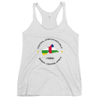 Central African Republic Women&#39;s Racerback Tank
