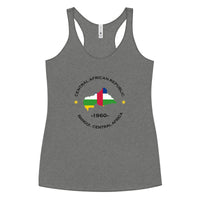 Central African Republic Women&#39;s Racerback Tank