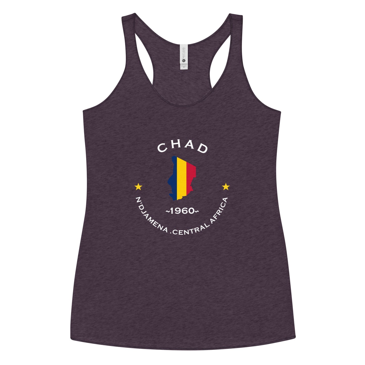 Chadian Women&#39;s Racerback Tank