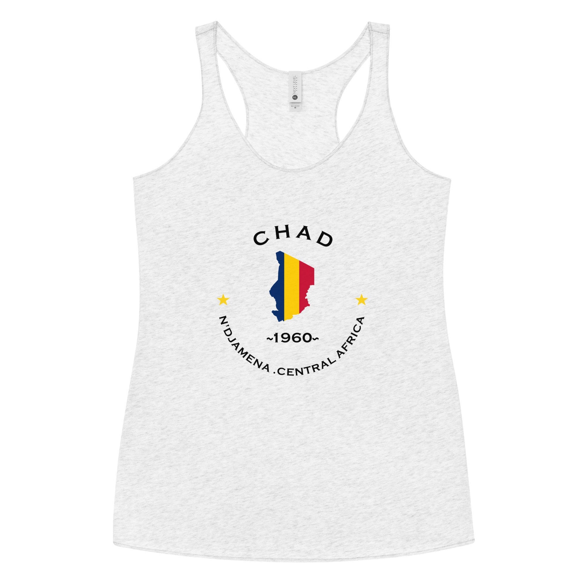 Chadian Women&#39;s Racerback Tank