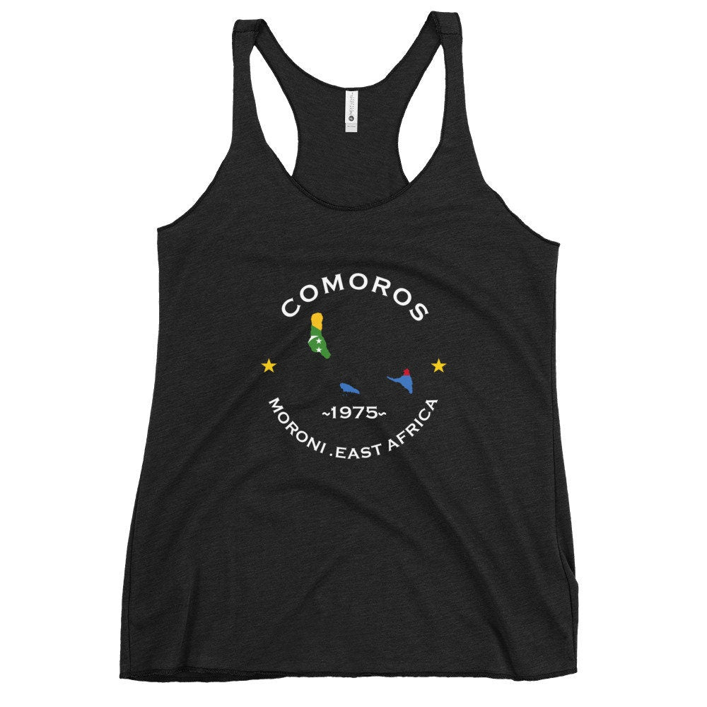 Comorian Women&#39;s Racerback Tank