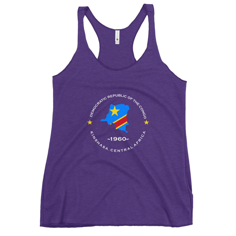 Congolese Women&#39;s Racerback Tank
