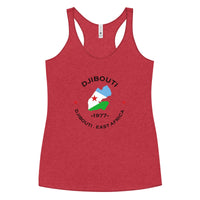 Djibouti Women&#39;s Racerback Tank