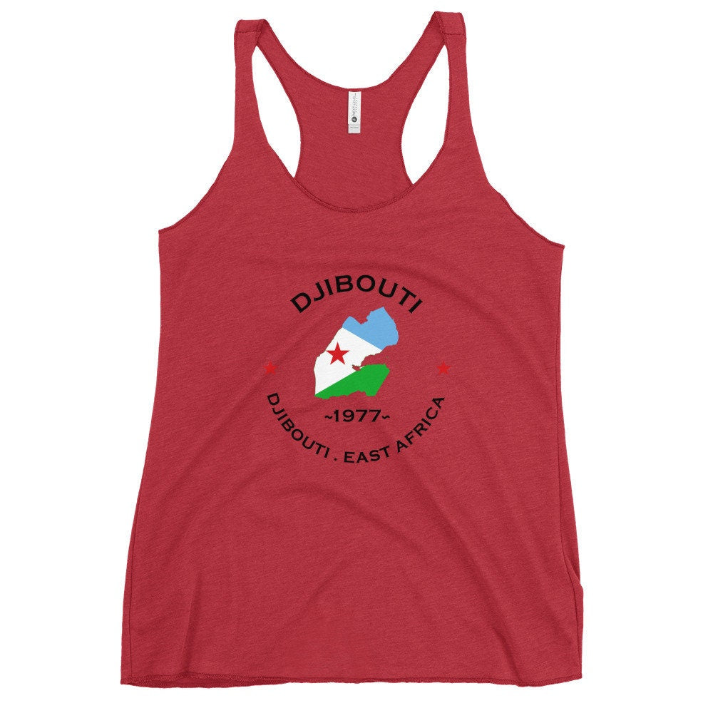 Djibouti Women&#39;s Racerback Tank