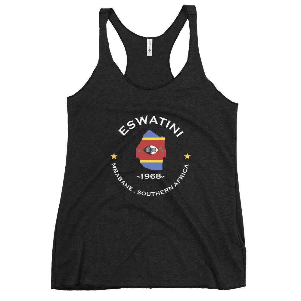 Eswatini Women&#39;s Racerback Tank