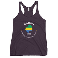 Gabonese Women&#39;s Racerback Tank