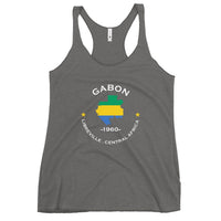 Gabonese Women&#39;s Racerback Tank