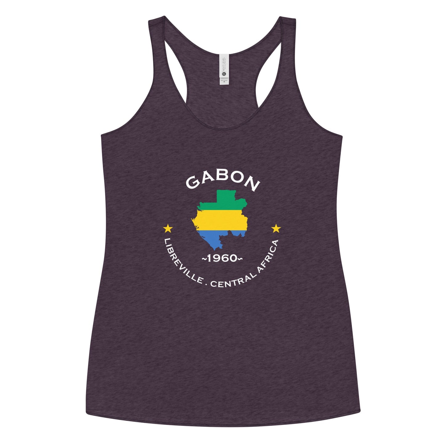 Gabonese Women&#39;s Racerback Tank