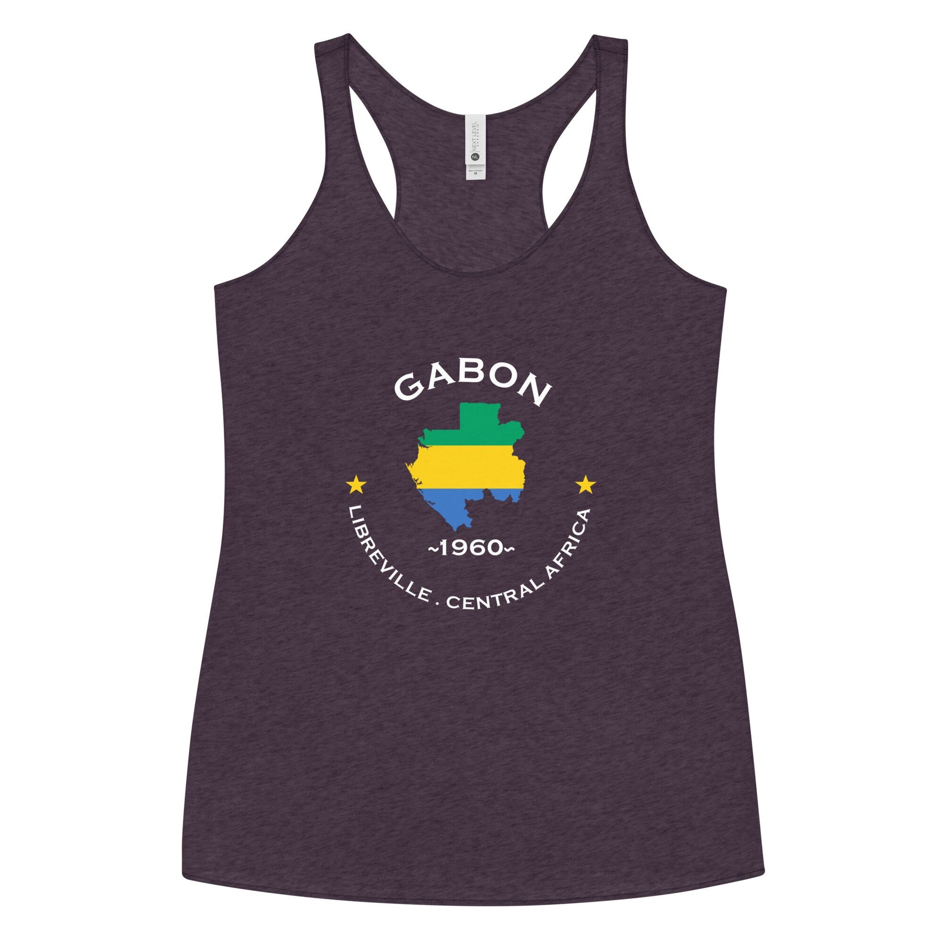 Gabonese Women&#39;s Racerback Tank