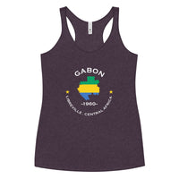 Gabonese Women&#39;s Racerback Tank