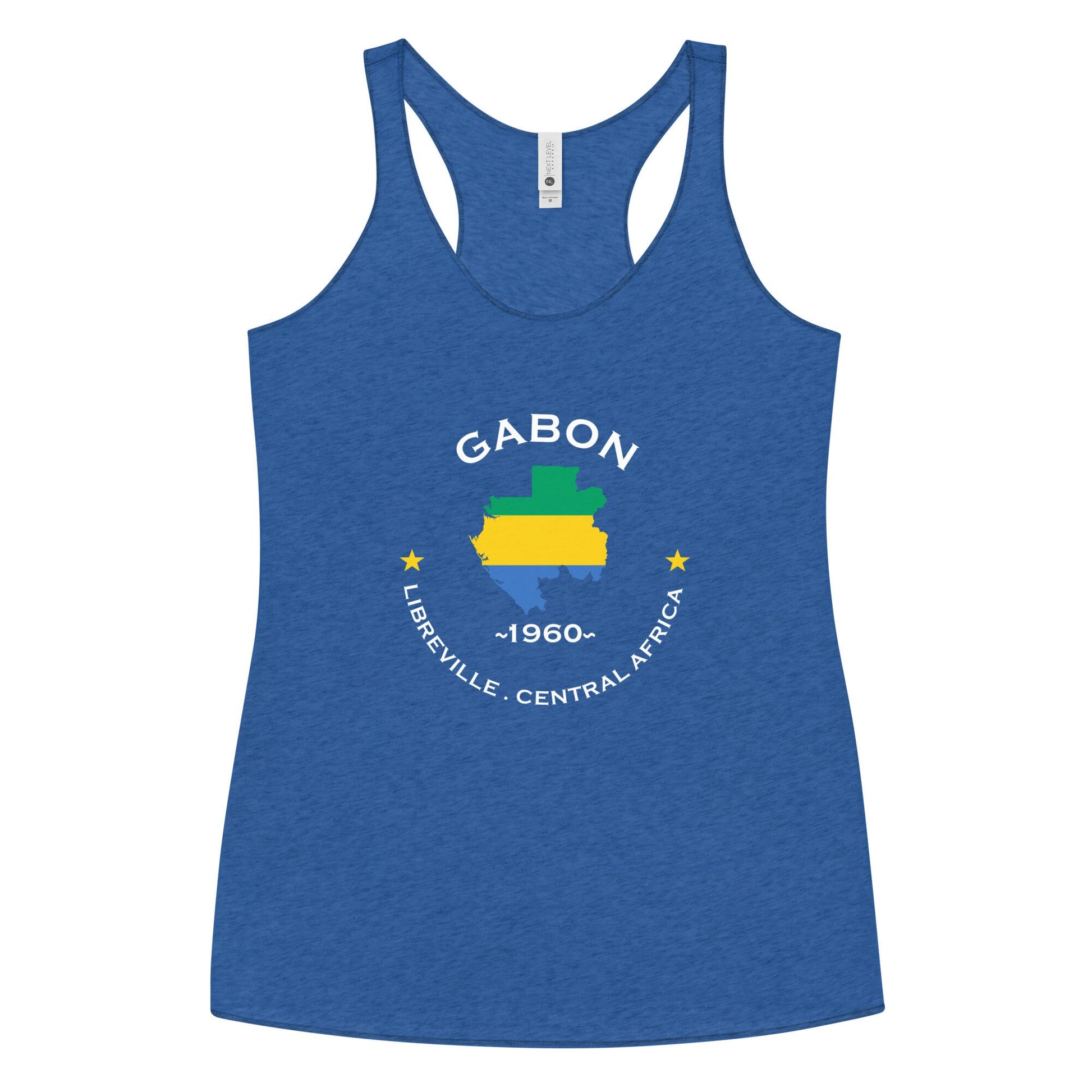Gabonese Women&#39;s Racerback Tank