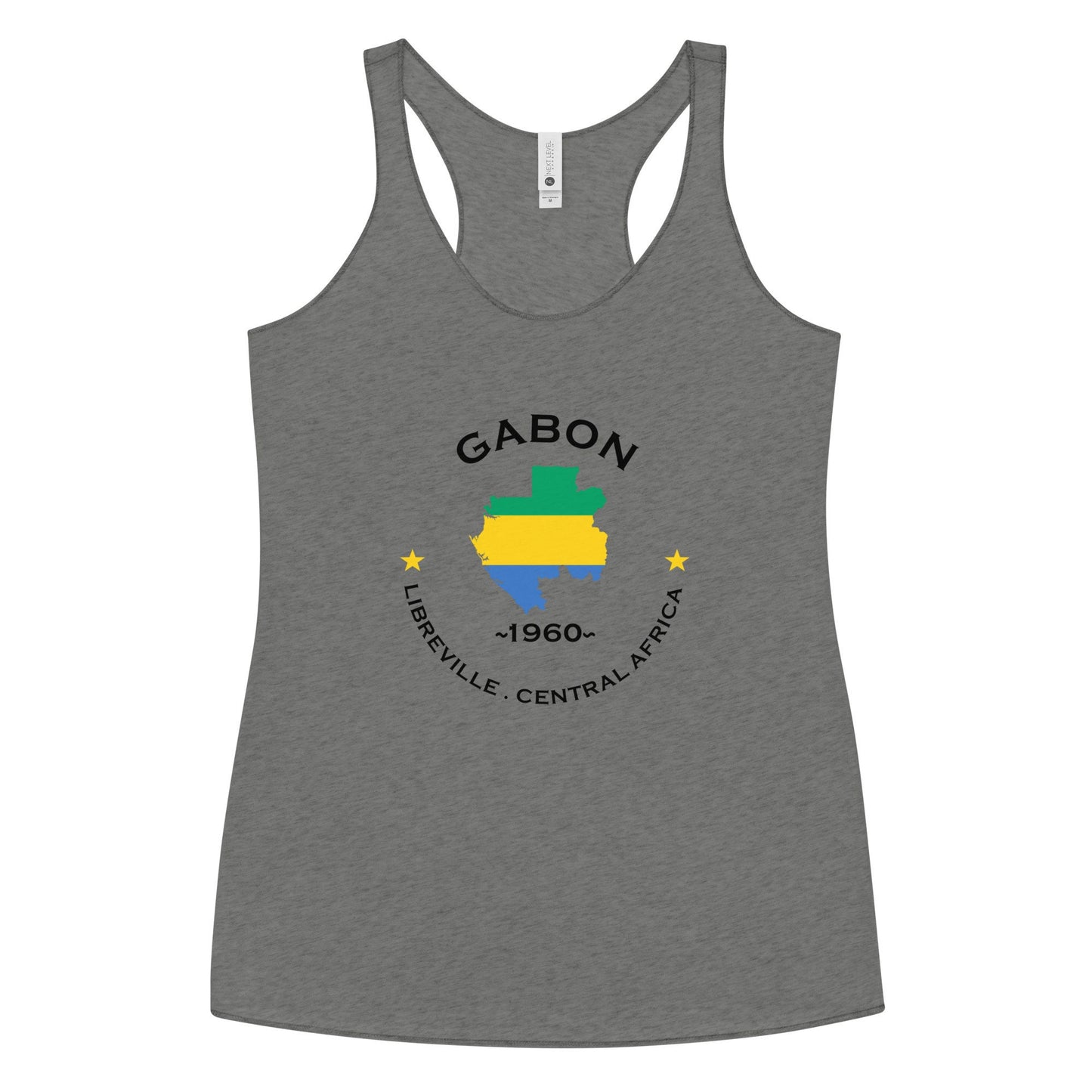 Gabonese Women&#39;s Racerback Tank