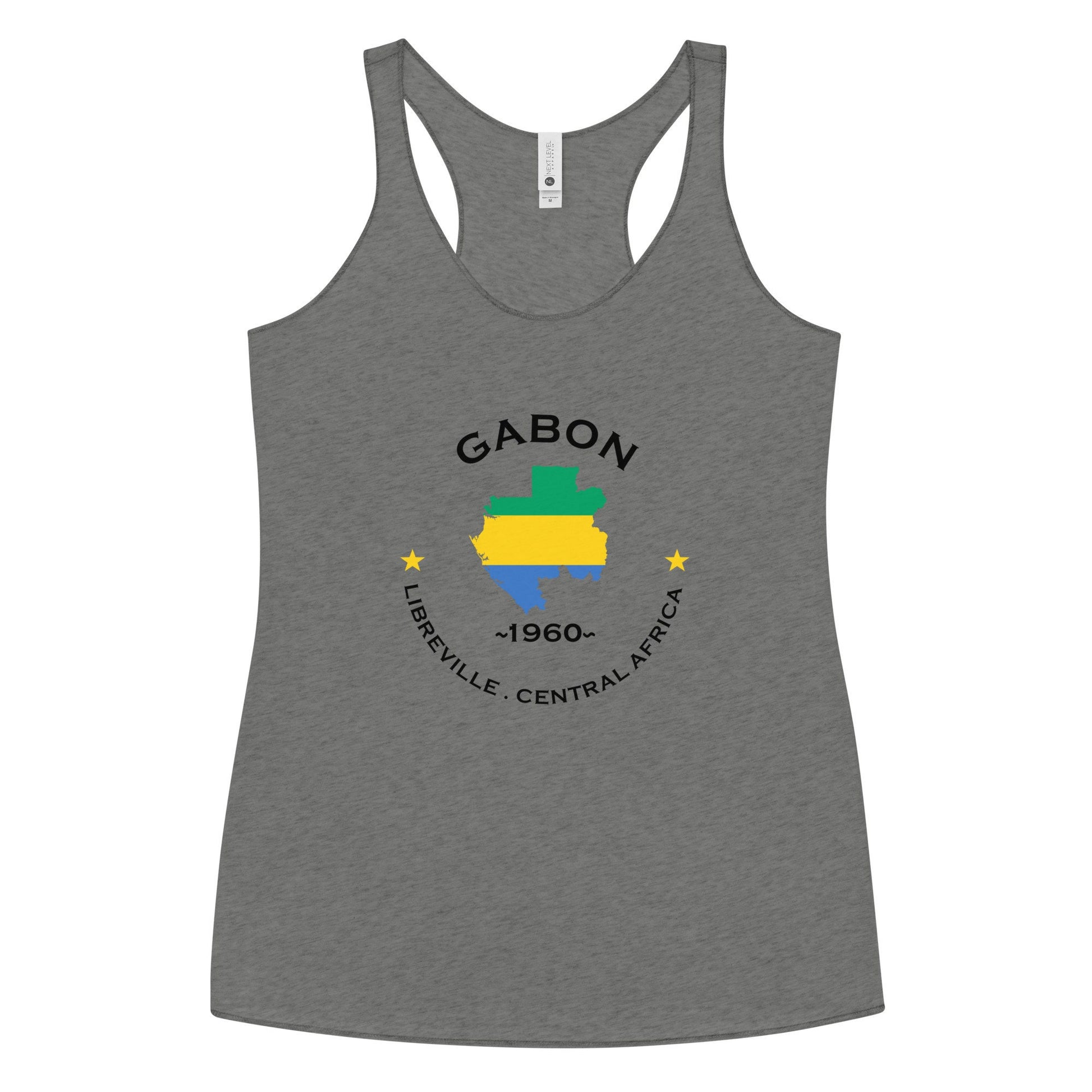 Gabonese Women&#39;s Racerback Tank