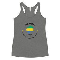 Gabonese Women&#39;s Racerback Tank