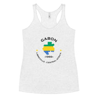 Gabonese Women&#39;s Racerback Tank