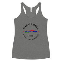 Gambian Women&#39;s Racerback Tank