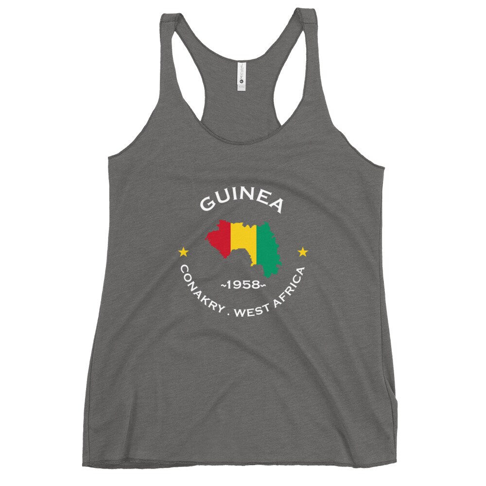 Guinean Women&#39;s Racerback Tank