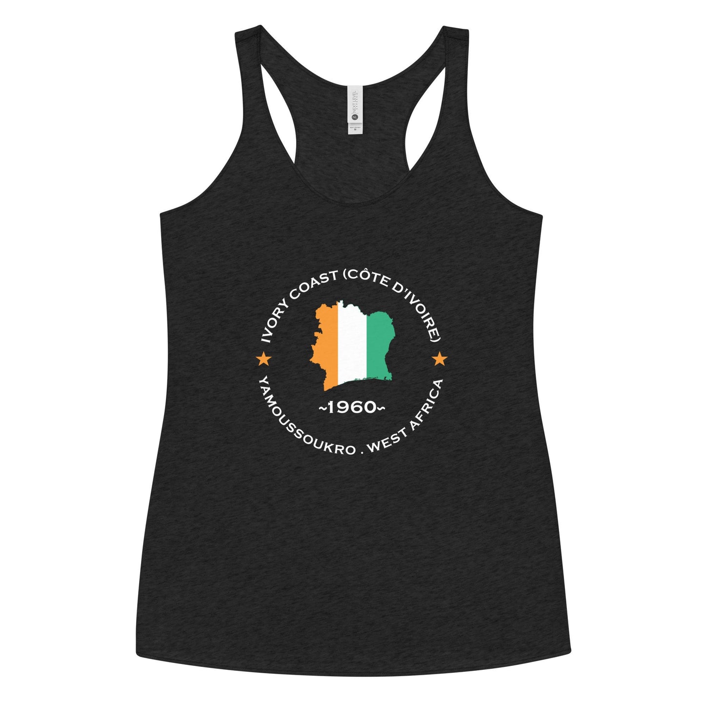 Ivory Coast (Côte d&#39;Ivoire) Women&#39;s Racerback Tank