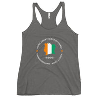 Ivory Coast (Côte d&#39;Ivoire) Women&#39;s Racerback Tank