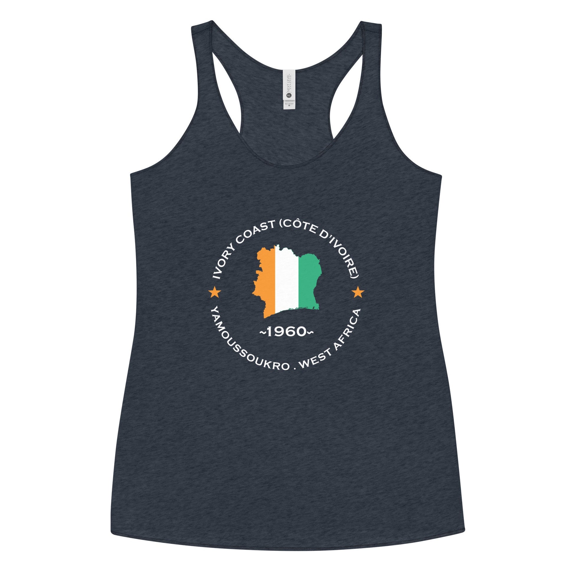 Ivory Coast (Côte d&#39;Ivoire) Women&#39;s Racerback Tank