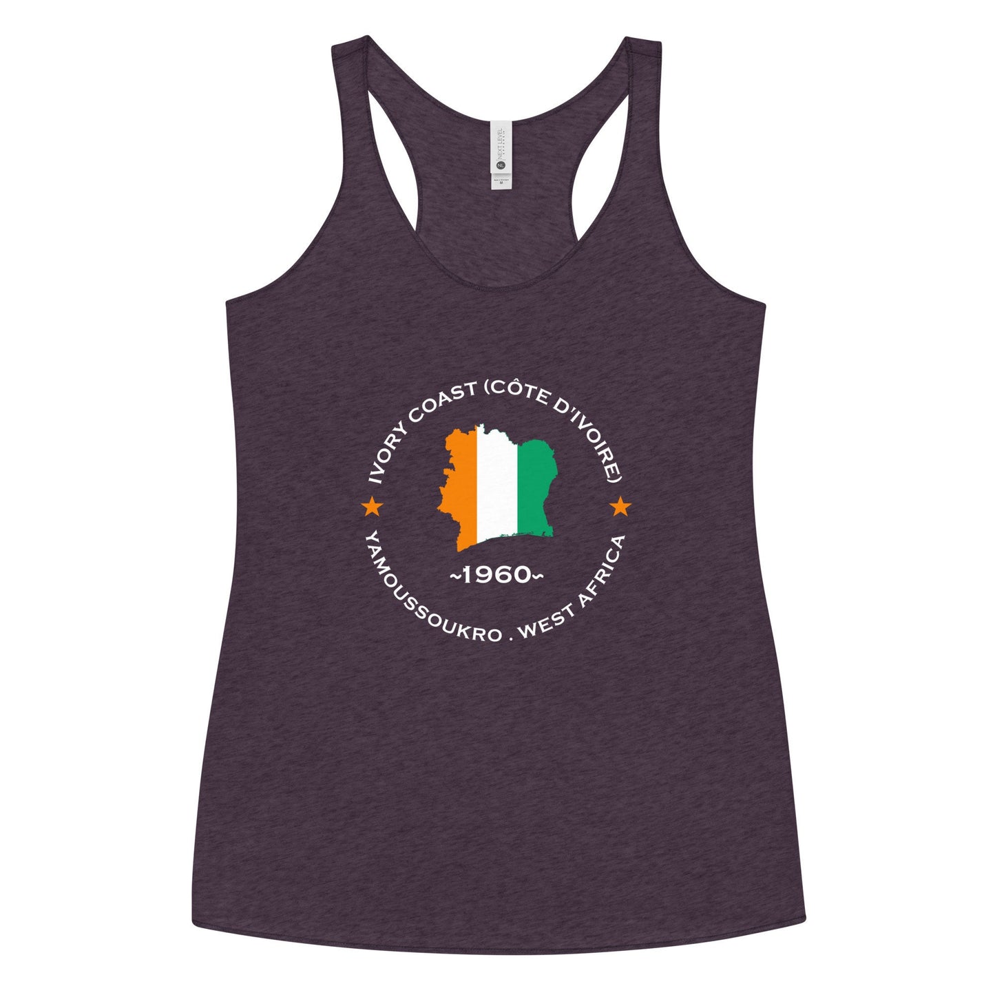 Ivory Coast (Côte d&#39;Ivoire) Women&#39;s Racerback Tank