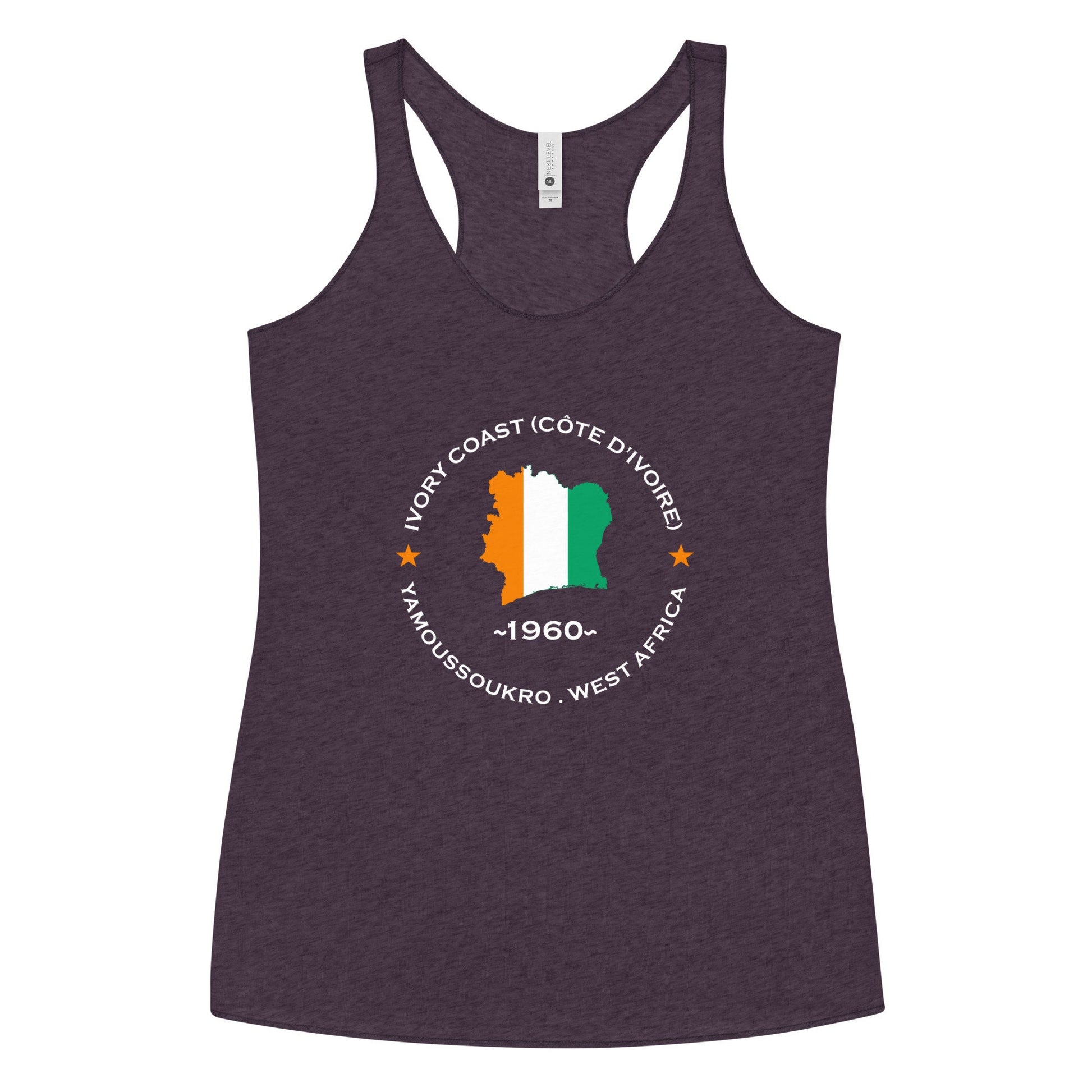 Ivory Coast (Côte d&#39;Ivoire) Women&#39;s Racerback Tank