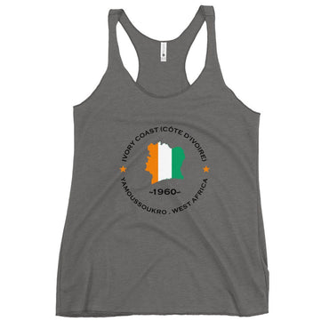 Ivory Coast (Côte d&#39;Ivoire) Women&#39;s Racerback Tank