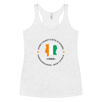 Ivory Coast (Côte d&#39;Ivoire) Women&#39;s Racerback Tank
