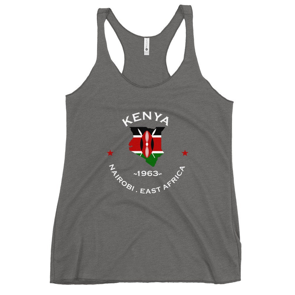 Kenyan Women&#39;s Racerback Tank