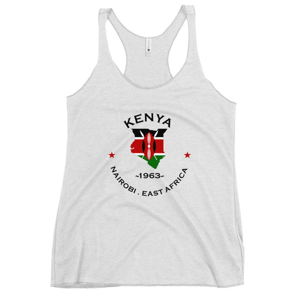 Kenyan Women&#39;s Racerback Tank